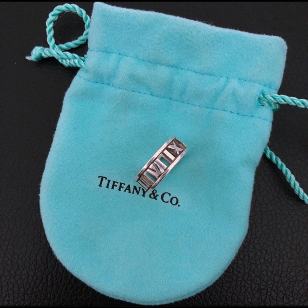 Tiffany Atlas Ring Size 6